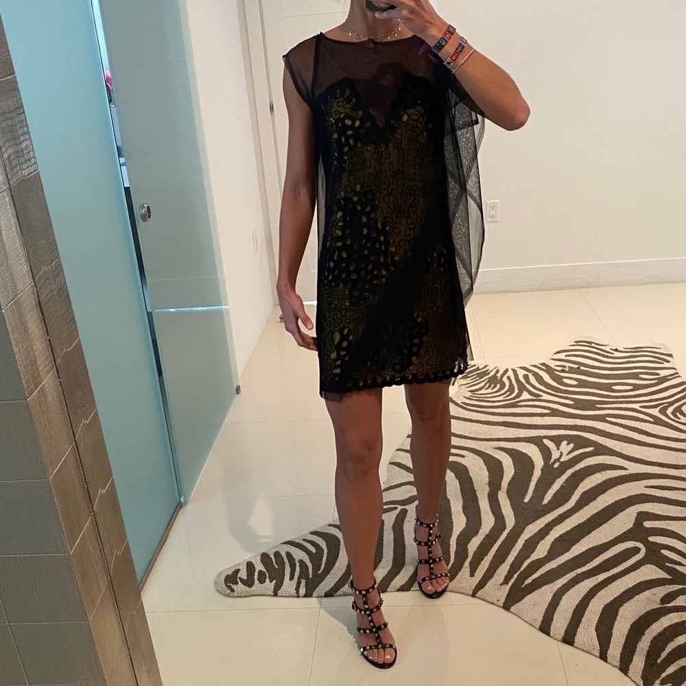 BCBG Runway super edgy and cool dress